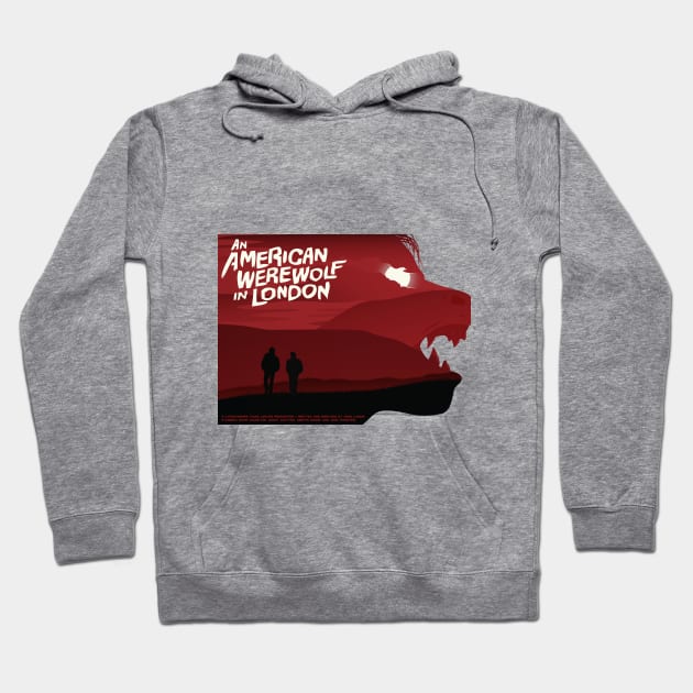 An American Werewolf in London Hoodie by renduh